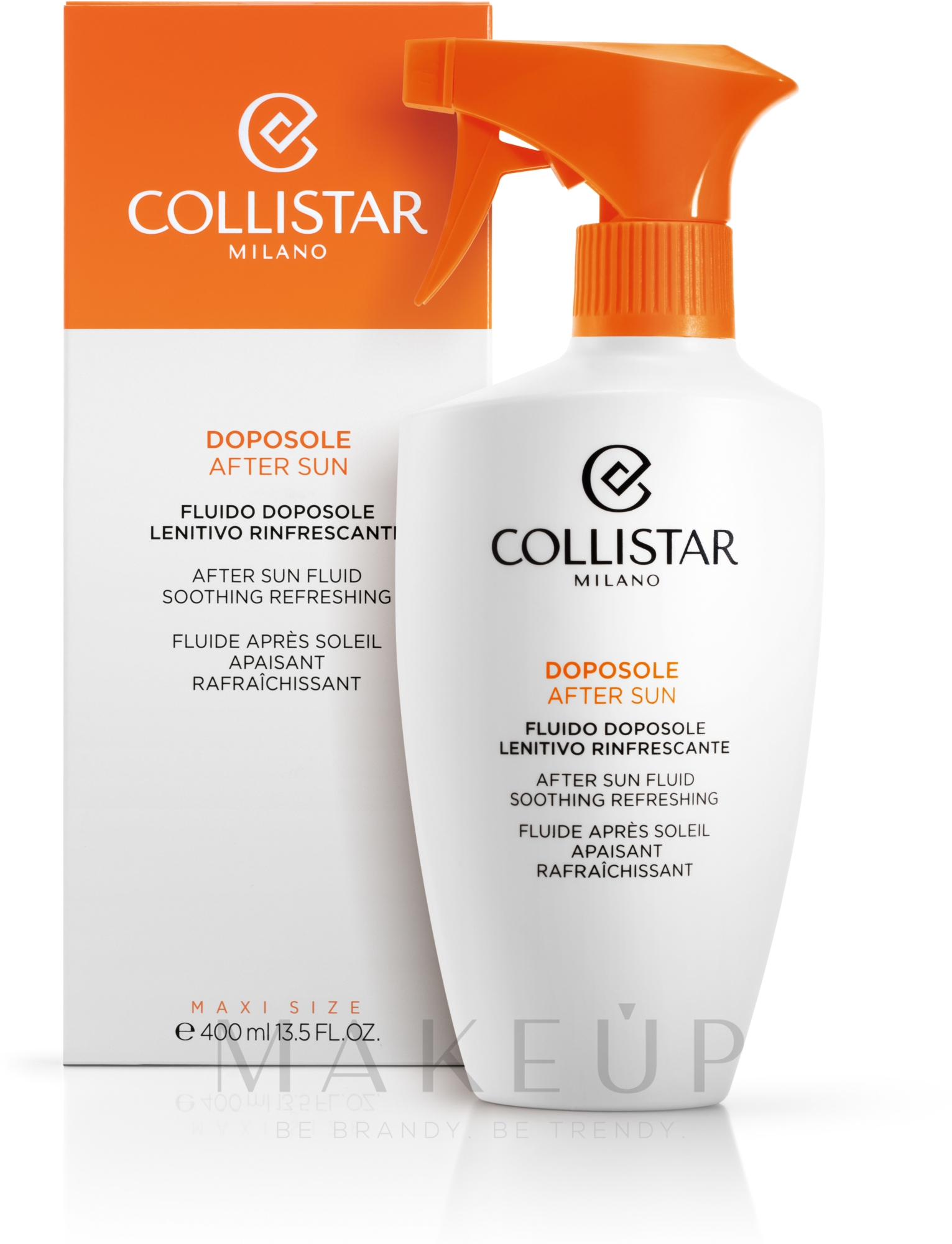 Beruhigendes und erfrischendes After-Sun Fluid - Collistar After Sun Fluid Soothing Refreshing — Bild 400 ml