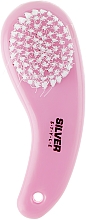 Düfte, Parfümerie und Kosmetik Kombinierte Pediküre-Bimsbürste STK-63 rosa - Silver Style
