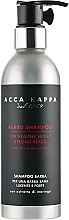 Düfte, Parfümerie und Kosmetik Stärkendes Bartshampoo mit Moringa-Extrakt - Acca Kappa Beard Shampoo