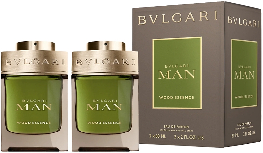 Bvlgari Man Wood Essence - Duftset (Eau de Parfum 2x60ml) — Bild N2