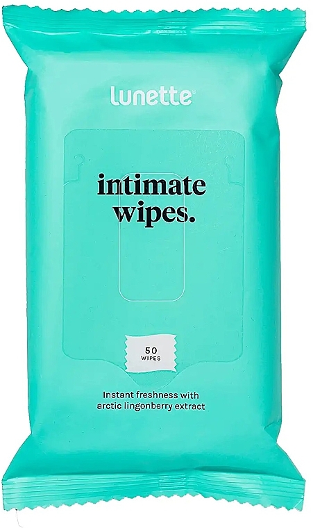 Feuchttücher für die Intimhygiene 50 St. - Lunette Intimate Wipes — Bild N1