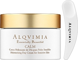 Düfte, Parfümerie und Kosmetik Beruhigende Tagescreme für empfindliche Haut - Alqvimia Essentially Beautiful Calm Moisturizing Day Cream