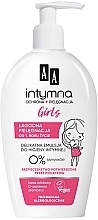 Düfte, Parfümerie und Kosmetik Sanfte Emulsion für die Intimhygiene für Mädchen - AA Baby Girl Emulsion