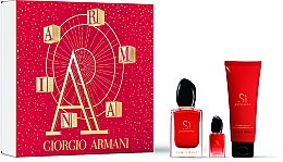 Düfte, Parfümerie und Kosmetik Giorgio Armani Si Passione - Duftset (Eau de Parfum 50ml + Eau de Parfum 7ml + Körperlotion 75ml)