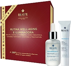 Set - Rilastil Progression(+) Rutina Well-Aging E Iluminadora (serum/30ml + cream/40ml) — Bild N1