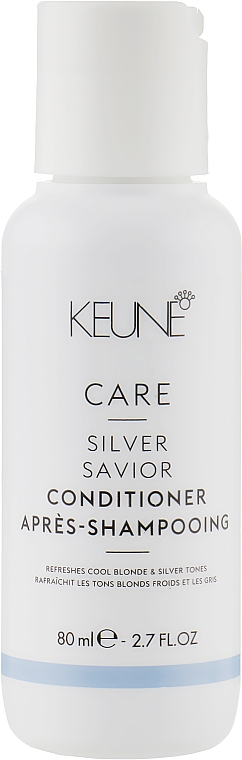 Conditioner Silberner Glitzer - Keune Care Silver Savior Conditioner Travel Size — Bild N1