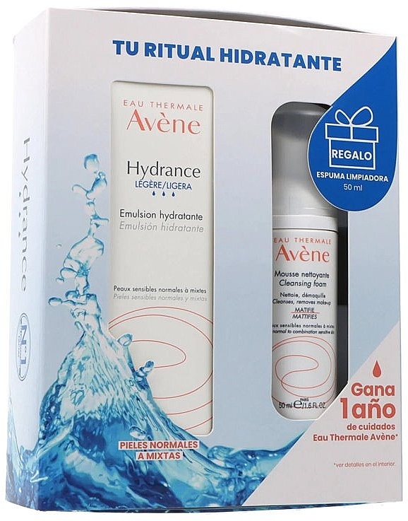 Set - Avene Hydrance (emuls/40ml + cleans/foam/50ml) — Bild N1