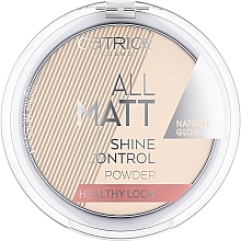 Gesichtspuder - Catrice All Matt Shine Control Powder Healthy Look — Bild N1