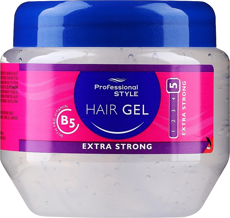 Haarstyling-Gel - Professional Style Hair Gel Extra Strong With Pro Vitamin B5 — Bild N1