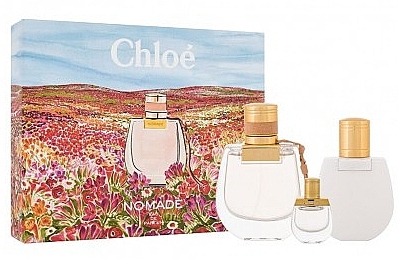 Chloé Nomade - Duftset (Eau de Parfum 75ml + Eau de Parfum Mini 5ml + Körperlotion 100ml)  — Bild N1
