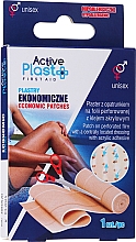 Pflaster mit Acrylkleber - Ntrade Active Plast First Aid Economic Patches — Bild N1