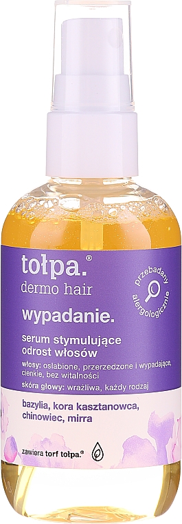 Stimulierendes Serum zum Haarwachstum - Tolpa Dermo Hair Serum — Bild N2