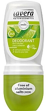 Düfte, Parfümerie und Kosmetik Deo Roll-on mit Eisenkraut- und Limettenduft - Lavera 24h Deodorant