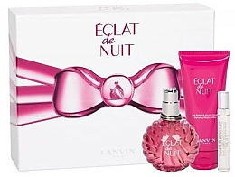 Düfte, Parfümerie und Kosmetik Lanvin Eclat de Nuit - Duftset (Eau de Parfum 100ml +Körperlotion 100ml + Eau de Parfum (mini) 7,5ml)