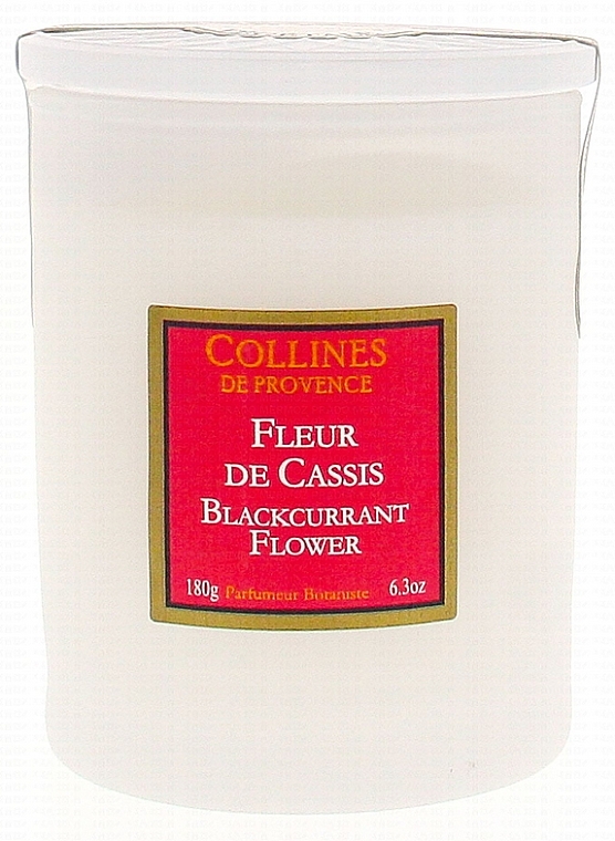 Duftkerze Blackcurrant Flower - Collines de Provence Blackcurrant Flower Candles — Bild N2