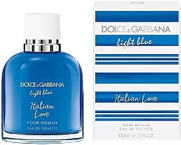Dolce & Gabbana Light Blue Italian Love Pour Homme - Eau de Toilette — Bild N1