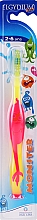 Düfte, Parfümerie und Kosmetik Zahnbürste für Kinder 2-6 Jahre rosa - Elgydium Kids Monster Toothbrush