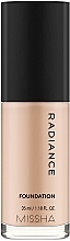 Düfte, Parfümerie und Kosmetik Foundation - Missha Radiance Foundation SPF20/PA++