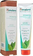 Aufhellende Zahnpasta mit Minzgeschmack Whitening Complete Care - Himalaya Herbals Whitening Complete Care — Bild N2