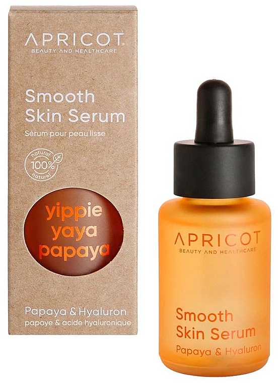 Glättendes Gesichtsserum Papaya und Hyaluron - Apricot Smooth Skin Serum Yippie Yaya Papaya — Bild N1