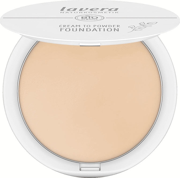 Foundation-Creme-Puder für das Gesicht - Lavera Cream to Powder Foundation — Bild N1