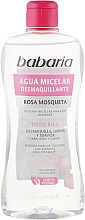 Düfte, Parfümerie und Kosmetik Mizellenwasser mit Rosenduft - Babaria Rose Hip Make-Up Remover Micellar Water