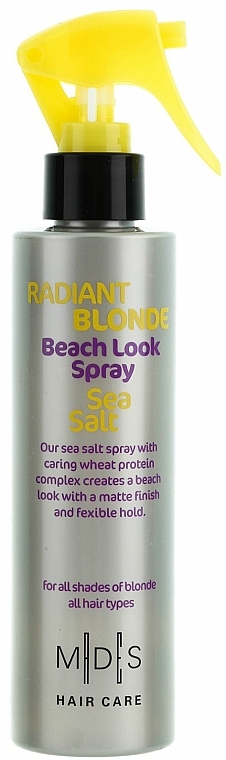 Haarspray Meersalz - Mades Cosmetics Radiant Blonde Beach Look Sea Salt Spray — Bild N1