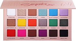 Düfte, Parfümerie und Kosmetik Lidschatten-Palette mit 18 Farben - Makeup Revolution X Soph Super Spice Eyeshadow Palette
