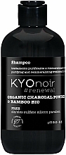 Düfte, Parfümerie und Kosmetik Erneuerndes Shampoo mit Bio Holzkohlepulver und Bambusextrakt - Kyo Noir Organic Charcoal Shampoo