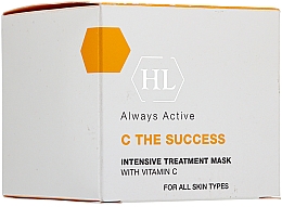 Gesichtsmaske mit Vitamin C - Holy Land Cosmetics C the Success Intensive Treatment Mask — Bild N1