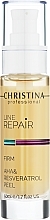 Düfte, Parfümerie und Kosmetik Peeling mit AHA-Säuren und Resveratrol für das Gesicht - Christina Line Repair Firm AHA & Resveratrol Peel
