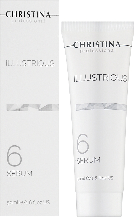 Aufhellendes Anti-Aging Serum für Gesicht, Hals und Dekolleté - Christina Illustrious Serum Step 6 — Bild N2