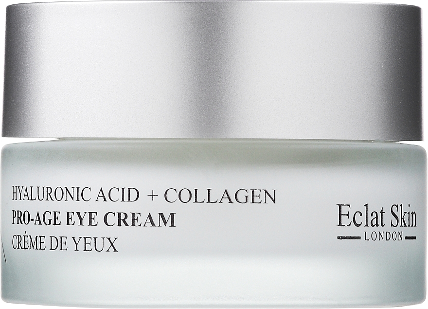 Augencreme mit Hyaluronsäure und Kollagen - Eclat Skin London Hyaluronic Acid + Collagen Pro Age Eye Cream — Bild N1