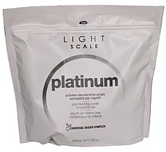 Schnell wirkendes Aufhellungspulver - Lisap Light Scale Platinum — Bild N1
