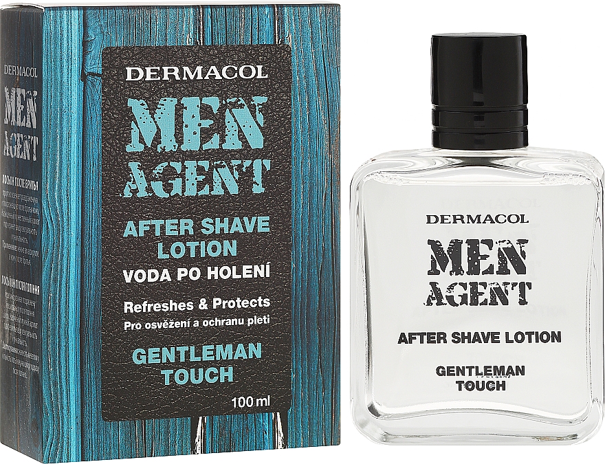 After Shave Lotion - Dermacol Men Agent After Shave Lotion Gentleman Touch — Bild N1
