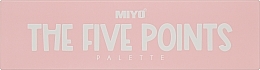 Lidschattenpalette - Miyo Five Points Palette — Foto N3