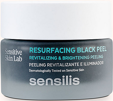 Gesichtspeeling - Sensilis Resurfacing Black Peel — Bild N1