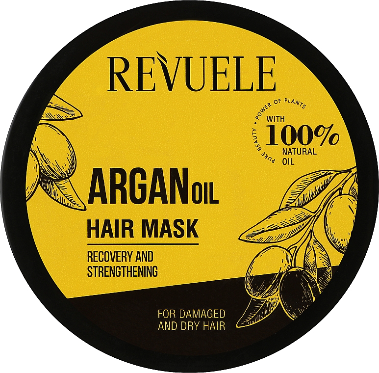 Haarmaske mit Arganöl - Revuele Argan Oil Active Hair Mask — Bild N1
