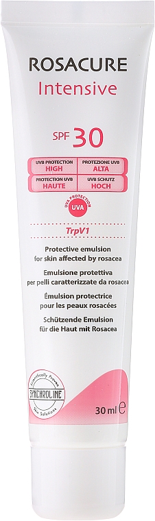 Schützende Emulsion für Haut mit Rosacea SPF 30 - Synchroline Rosacure Intensive — Bild N2