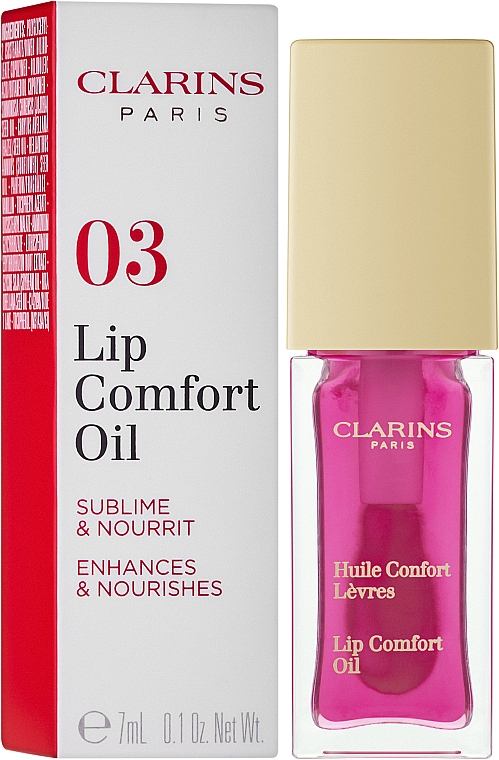 Lipgloss - Clarins Instant Light Lip Comfort Oil — Bild N2