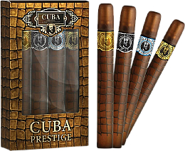 Düfte, Parfümerie und Kosmetik Cuba Cuba Prestige - Duftset (Eau de Toilette 4x35ml)