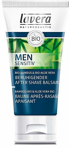 Beruhigender After Shave Balsam mit Bio Bambus und Aloe Vera - Lavera Men Sensitiv Beruhigender After Shave Balsam — Bild N1