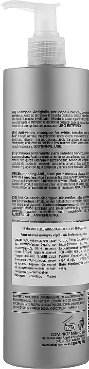 Shampoo gegen Gelbstich - Professional Silver Shampoo — Bild N2