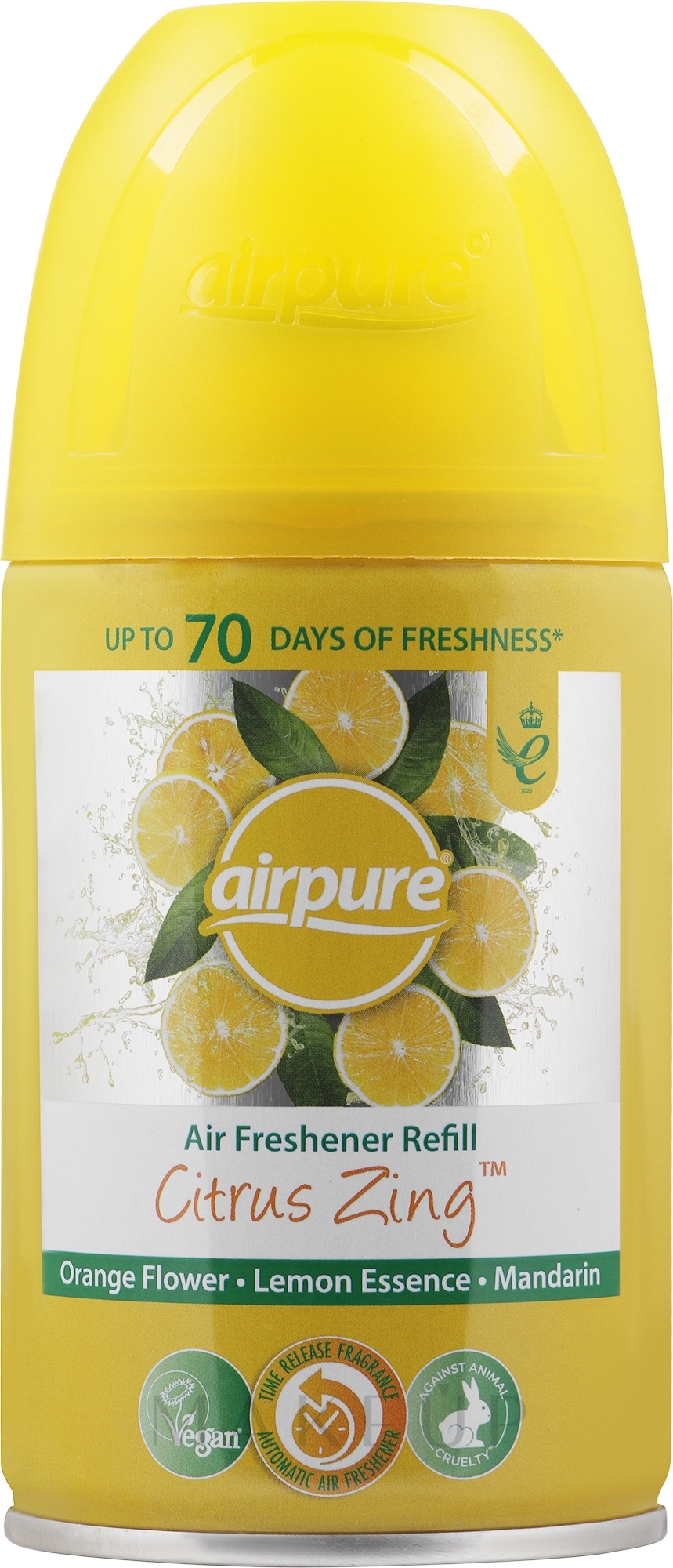 Raumerfrischer Zitrusenergie - Airpure Air-O-Matic Refill Citrus Zing — Bild 250 ml