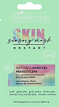 Düfte, Parfümerie und Kosmetik Mattierende Gesichtsmaske mit Präbiotika - Bielenda Skin Restart Sensory Mattifying Prebiotic Mask