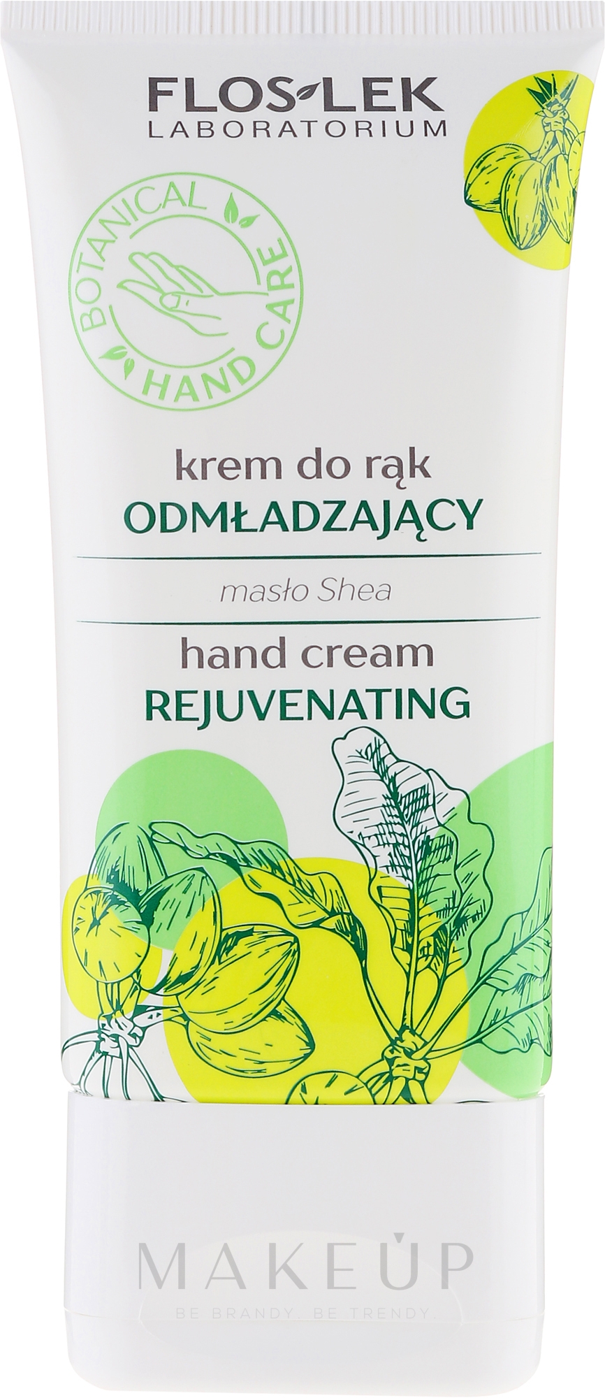 Verjüngende und feuchtigkeitsspendende Handcreme mit Sheabutter - Floslek Rejuvenating Hand Cream — Bild 50 ml