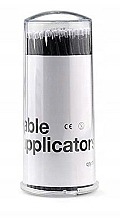 Mikro-Wimpernapplikator schwarz 100 St. - Lewer Micro Applicators — Bild N1