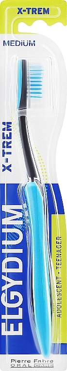 Zahnbürste für Teenager X-Trem mittel blau - Elgydium X-Trem Medium Toothbrush — Bild N1