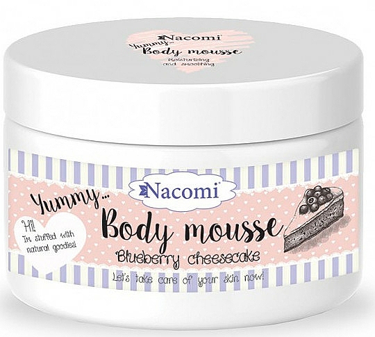 Körpermousse Blueberry Cheesecake - Nacomi Body Mousse
