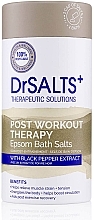 Badesalz mit schwarzem Pfefferextrakt - Dr Salts + Post Workout Therapy Magnesium Bath Salts — Bild N1